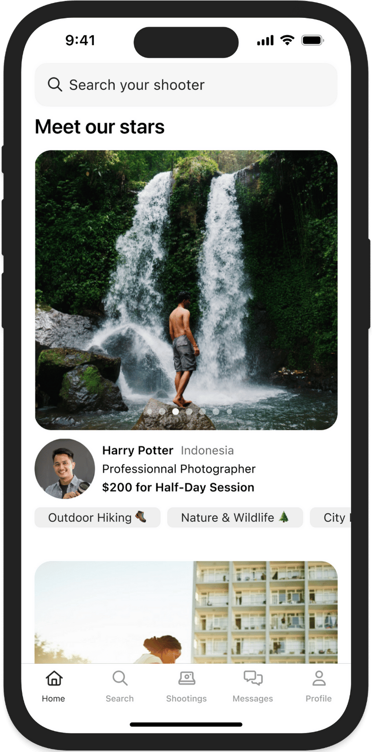 mockup photonfly on iphone